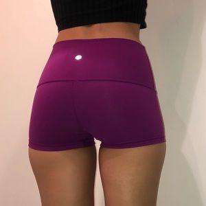 RARE high waisted/fold down Lululemon spandex